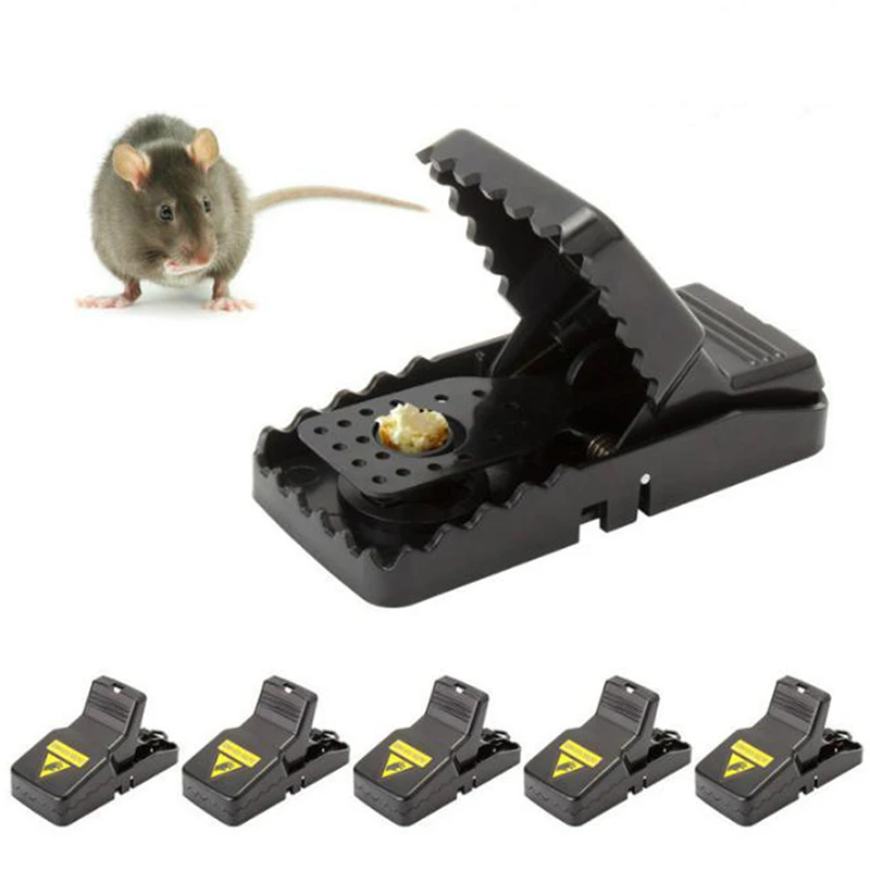 

Reusable Powerful Rodent Killer Mousetrap Bait Spring Rodent Catcher Catching Catchers Mole Trap Pest Control Mice Catchers