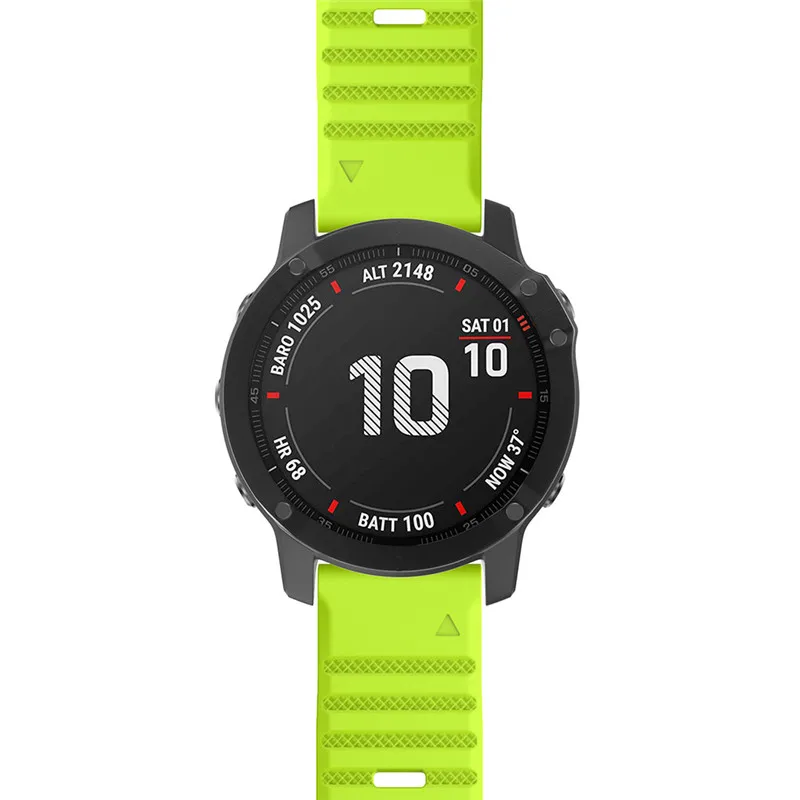 Ремешок для часов Garmin Fenix 6X/6X Pro Watch Quick Release силиконовый легкий ремешок на запястье