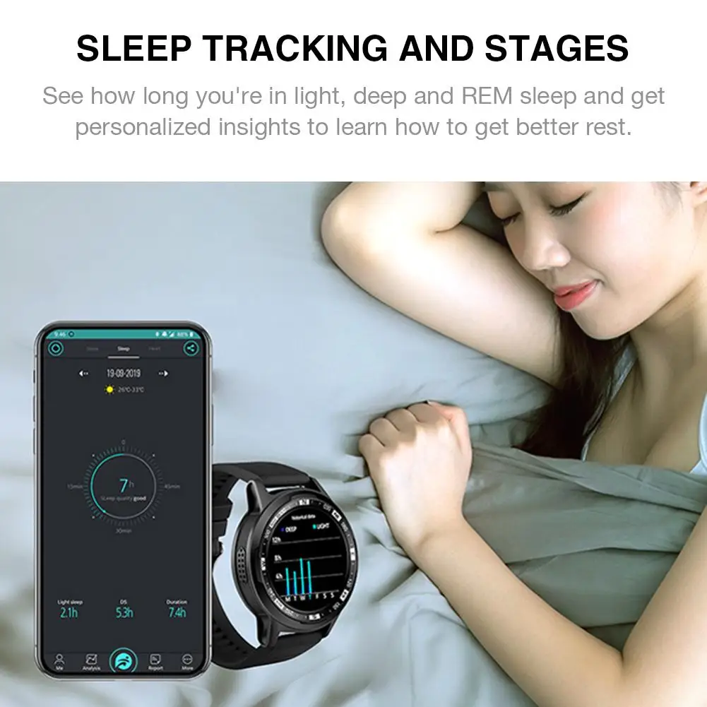  Neueste Hohe Qualität GPS Smart Uhr IP67 Wasserdichte Sport Uhr Blutdruck Herz Rate Überwachung Cal