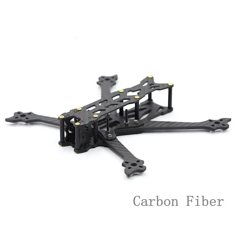 Горячая Распродажа B6FPV 225 мм Колесная база 4 мм Arm 3D Printe карбоновая рама комплект для радиоуправляемого дрона Квадрокоптер, многороторный вертолёт гоночный FPV Запчасти Аксессуары