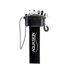 2021 aquaskin 6 in 1 skin scrubber ultrasonic peeling face beauty equipment