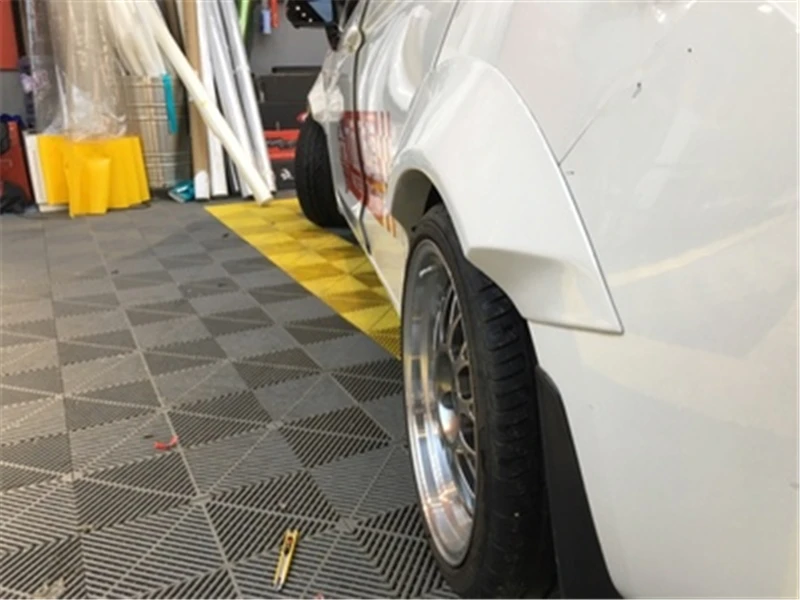 Подходит для Honda Fit Jazz Body kit fender 15 16 17 year Air INTAKE Vent Cover car refitt Wide body Accessories