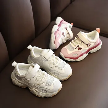 

Kids Shoes 2019 Summer and Spring New Style Girls' Fashion Sneakers Boys Single-mesh Breathable Coconut Shoes