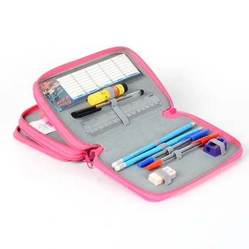 

1PCS 3th floor kawaii stationery pencil case colorful school supplies pencil case for school bag