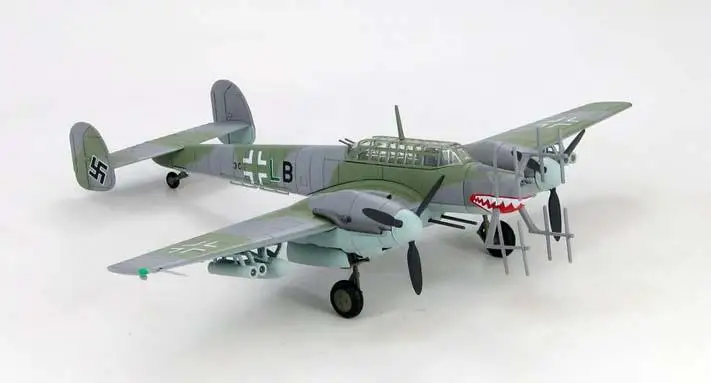 HOBBY MASTER 1/72 Messerschmitt Bf 110G Luftwaffe I/NJG 4 3C+ LB Willi Herget