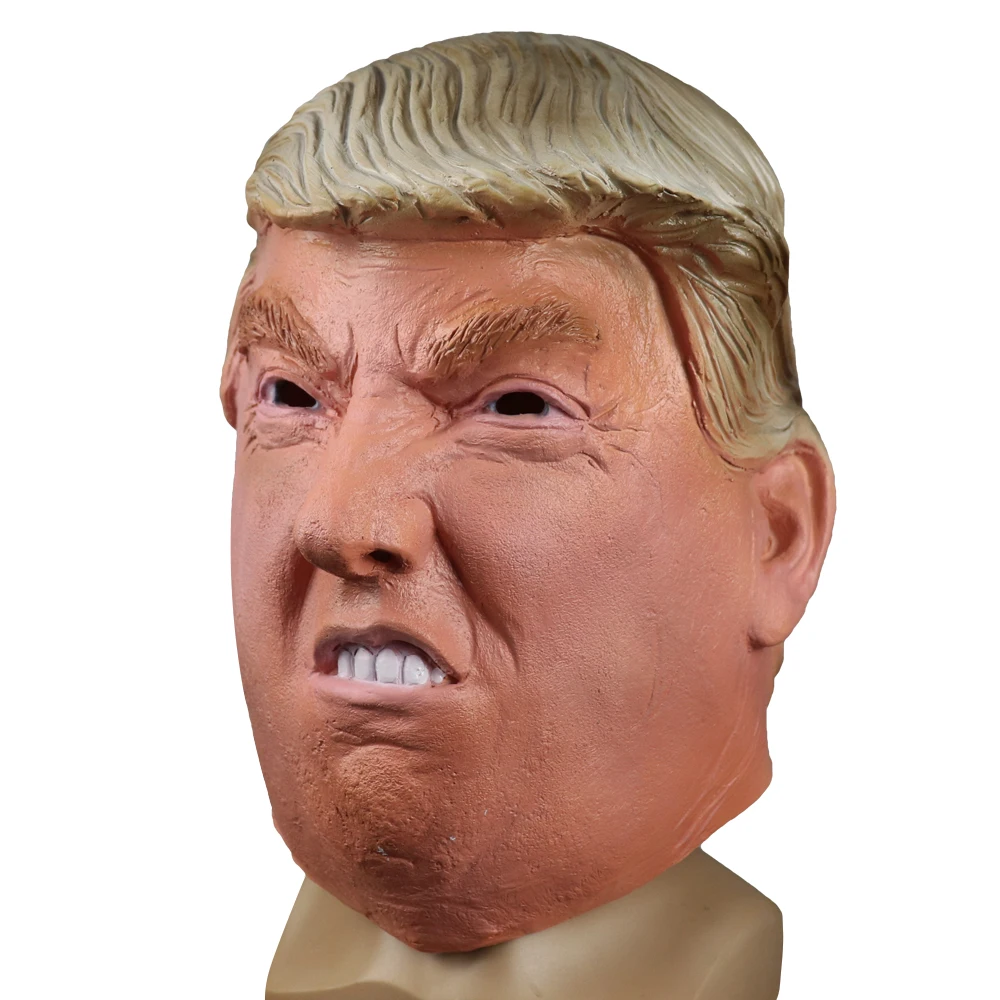 Маска Дональда Трампа биллионер Президентский костюм латексная маска для