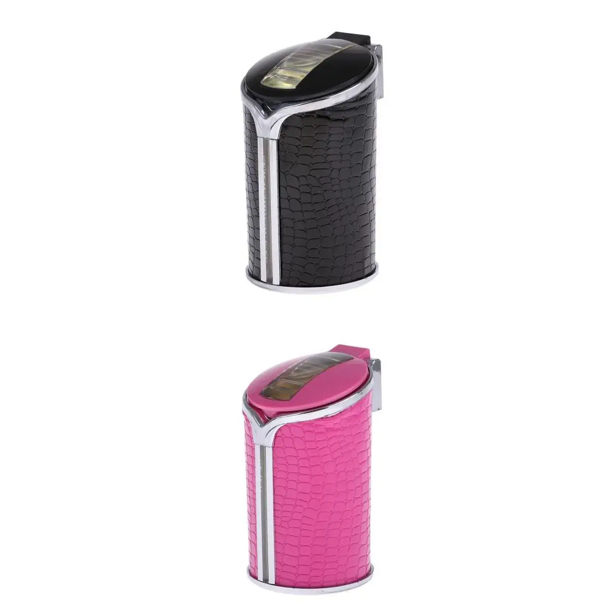 2pcs Ashtray Portable Cigarette Ash Car Bucket Holder Smoke Bin Travel