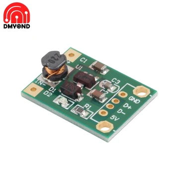 

5pcs/lot Mini DC-DC Converter Step Up Module Board 1V-5V to 5V 600mA 1.2A Max For Arduino Adjustable Boost Power Supply Module