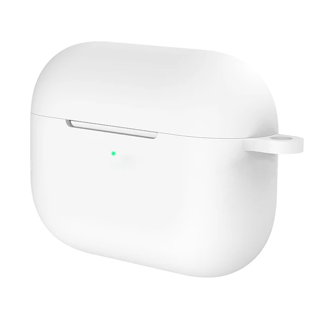 Силиконовый чехол Защитный чехол для Apple Airpods pro TWS blutooth наушники мягкий Air pods pro 3 защитный чехол s крюк для наушников - Цвет: 01