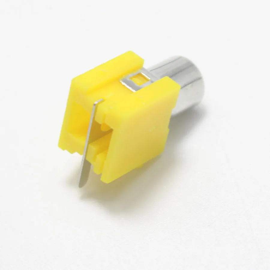 4 Pezzi Connettore RCA 2x Rosso 2x Bianco Femmina Presa Circuito Stampato PCB - Foto 6