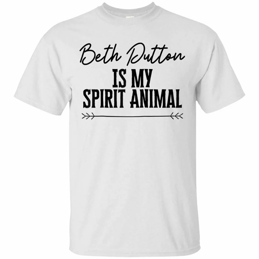 

Beth Dutton Is My Spirit Animal Raglan Baseball White T-Shirt S-3Xl Brand Clothing Tee Shirt