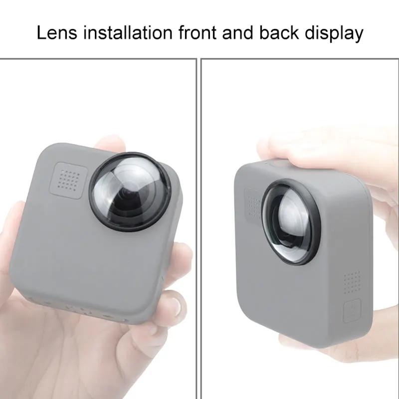 Для GoPro Max защитная крышка объектива Водонепроницаемый Анти-чехол от царапин УФ фильтр Лен Крышка для GoPro Max черный аксессуары для камеры