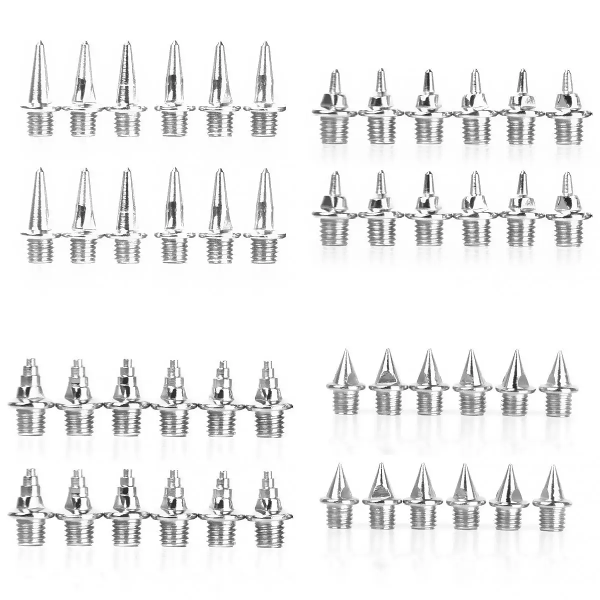 4Sets Footful 12x Replacement Track Shoes Spikes For Sports Running Trainers
