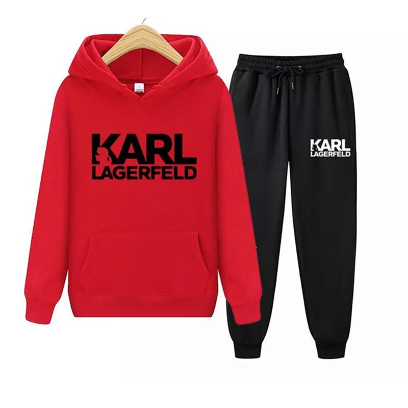 

Two Piece Set Tracksuit Women Top+Pant Suits Hoodie Pullover Sweatshirt With Pockets Ensemble Femme Suit Sets Plus Size S-3XL