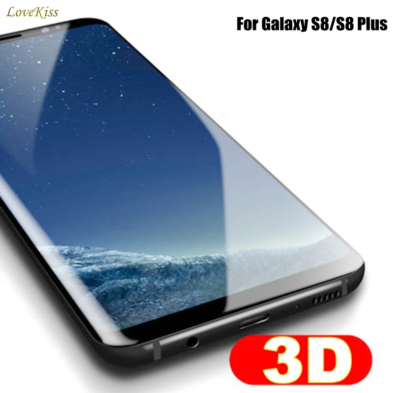 

3D Full Coverage Tempered Glass For Samsung Galaxy S8 S9 PLUS S7 Edge S6 edge Note 8 Full Cover Screen Protector Protective Film