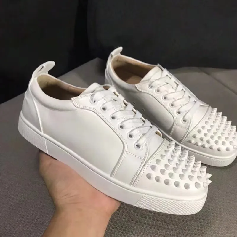 low top red bottom sneakers