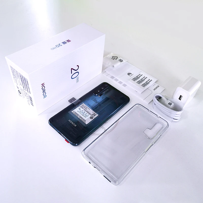 Honor 20 Pro Global rom 8 ГБ 128 256 6 26 дюймов FHD + 2340X1080P 48.0MP 32.0MP отпечаток пальца NFC Kirin 980