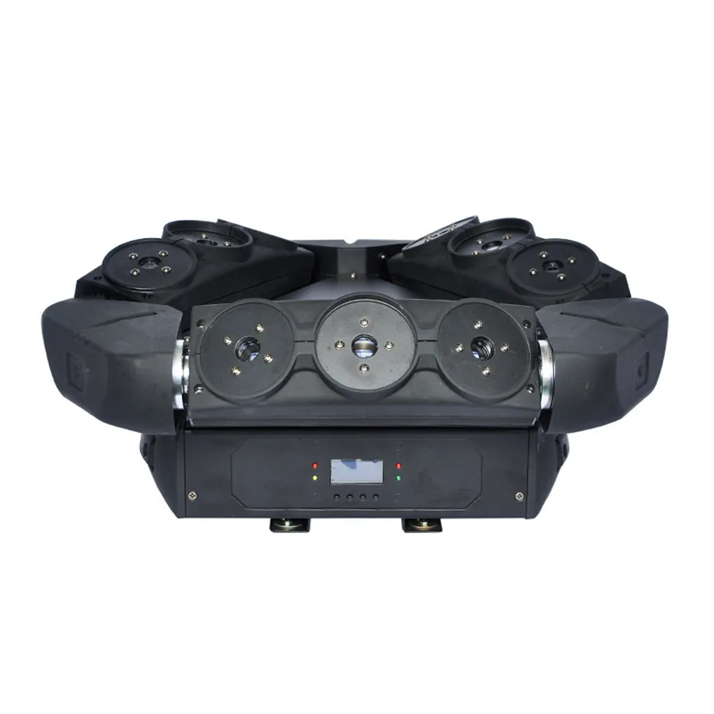 AUCD 3x3 Eyes RGB Moving Head Spider Projector Laser Lights Disco DJ Party Show DMX Master Slave Beam Ray Stage Lighting 109F|laser light|stage