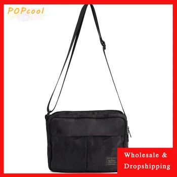 

Qiuyi new personalized simple all-match men's shoulder crossbody bag for men