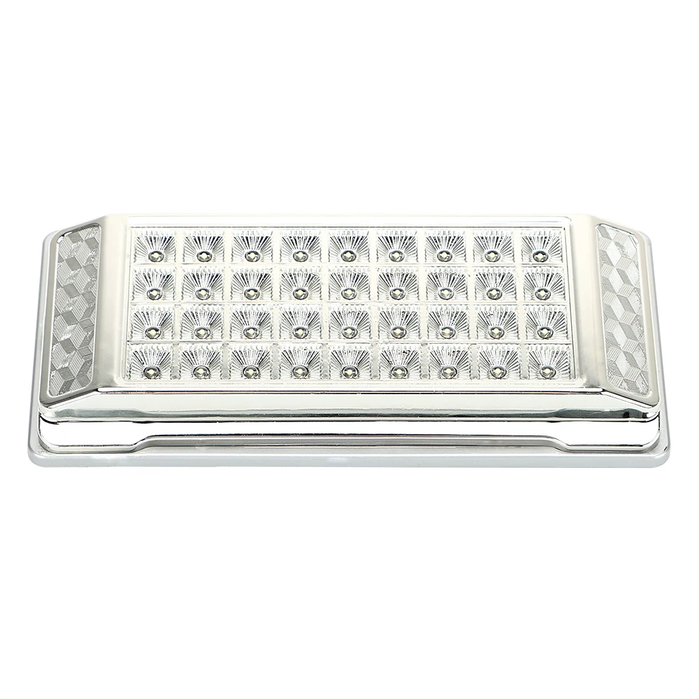 Intimo Car Dome Light Roof Plafoniera Lampadina Rettangolare Bianco 36Led Auto Interior Light Signal Lamp