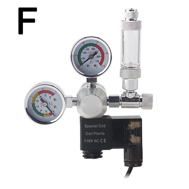 blue Горячий Co2 регулятор для аквариума редукционные клапаны углекислого газа прочный безопасный для аквариума NDS - Цвет: blue