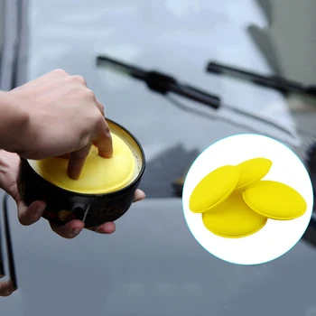 

12Pcs/Lot Car Wash Wax Sponge Pad Auto Body Coating Waxing Polishing Applicator Detailing Interior Care Sponge Pads Tool