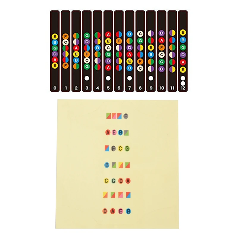 2 шт. наклейки для скрипки с направляющими на палец|Детали и аксессуары скрипок| |