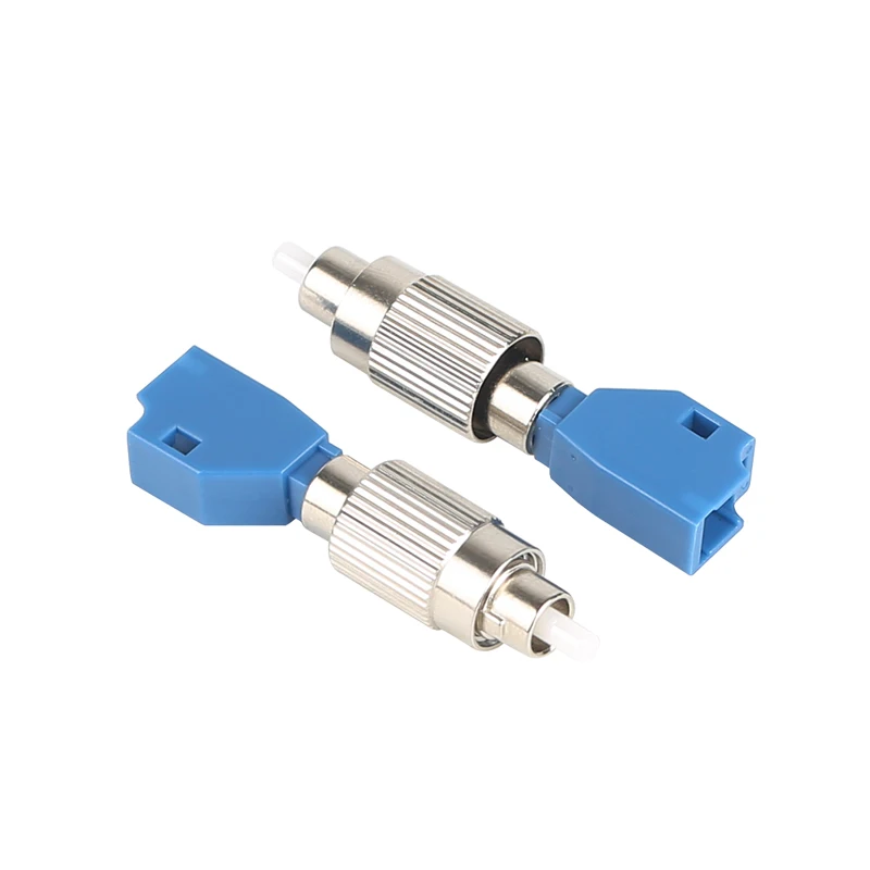 10pcs/lot LC Female To FC Male Hybrid Converter Adapter FC-LC for Fiber Optical Power Meter Coupler