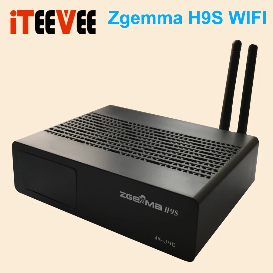 2 шт./лот zgemma h9s bulit в WI-FI 4K цифровое спутниковое телевидение коробка dvb s2/s2x поточности и iptv с stalker