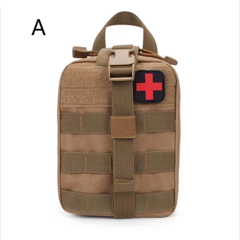 

Outdoor Tactical Medical Bag Travel First Aid Kit Multifunctional Waist Pack Camping Climbing Bag Emergency Case Survival Kit