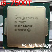 Процессор Intel Core i5-7500T i5 7500T 2,7 GHz Quad-Core Quad-Thread cpu Processor 6M 35W LGA 1151