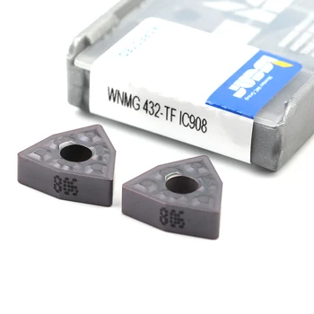

WNMG080408 TF IC907 External Turning Tools Carbide insert WNMG 080408 of high quality cnc lathe Lathe use tool material tool
