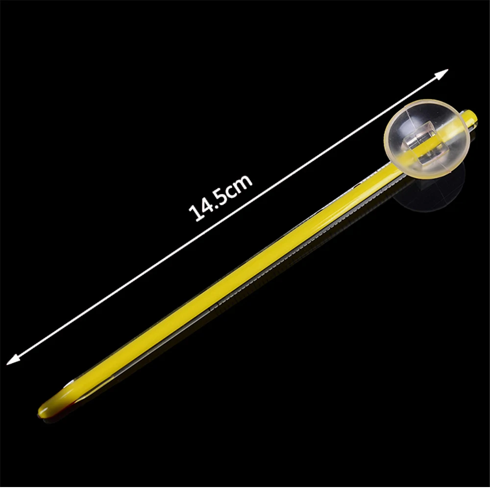 Glass Aquarium Thermometer Fish Tank Submersible Temperature Measuring Tool With Suction Cup 14CM 0-50℃ Aquarium Accessory