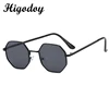 Higodoy Polygon Sunglasses Men Vintage Octagon Metal Sunglasses for Women Luxury Brand Goggle Sun Glasses Ladies Gafas De Sol ► Photo 2/6