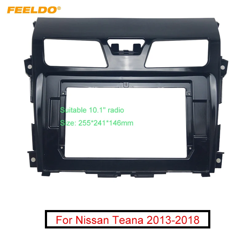 Автомагнитола FEELDO 2DIN рамка-адаптер для Nissan Teana 10 1 дюйма большой экран DVD-плеер