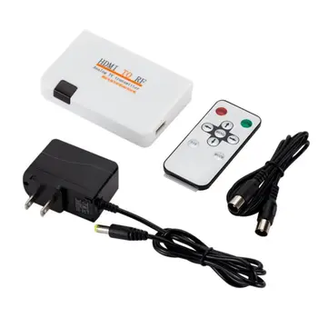 

HDMI To RF Coaxial Converter Box With Remote Control