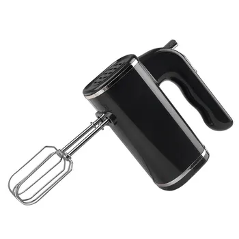 

Stainless Steel 200W 5-Speed Electric Hand Mixer with Turbo Handheld Kitchen Dough Blender Includes Egg Beaters and Dough Hooks