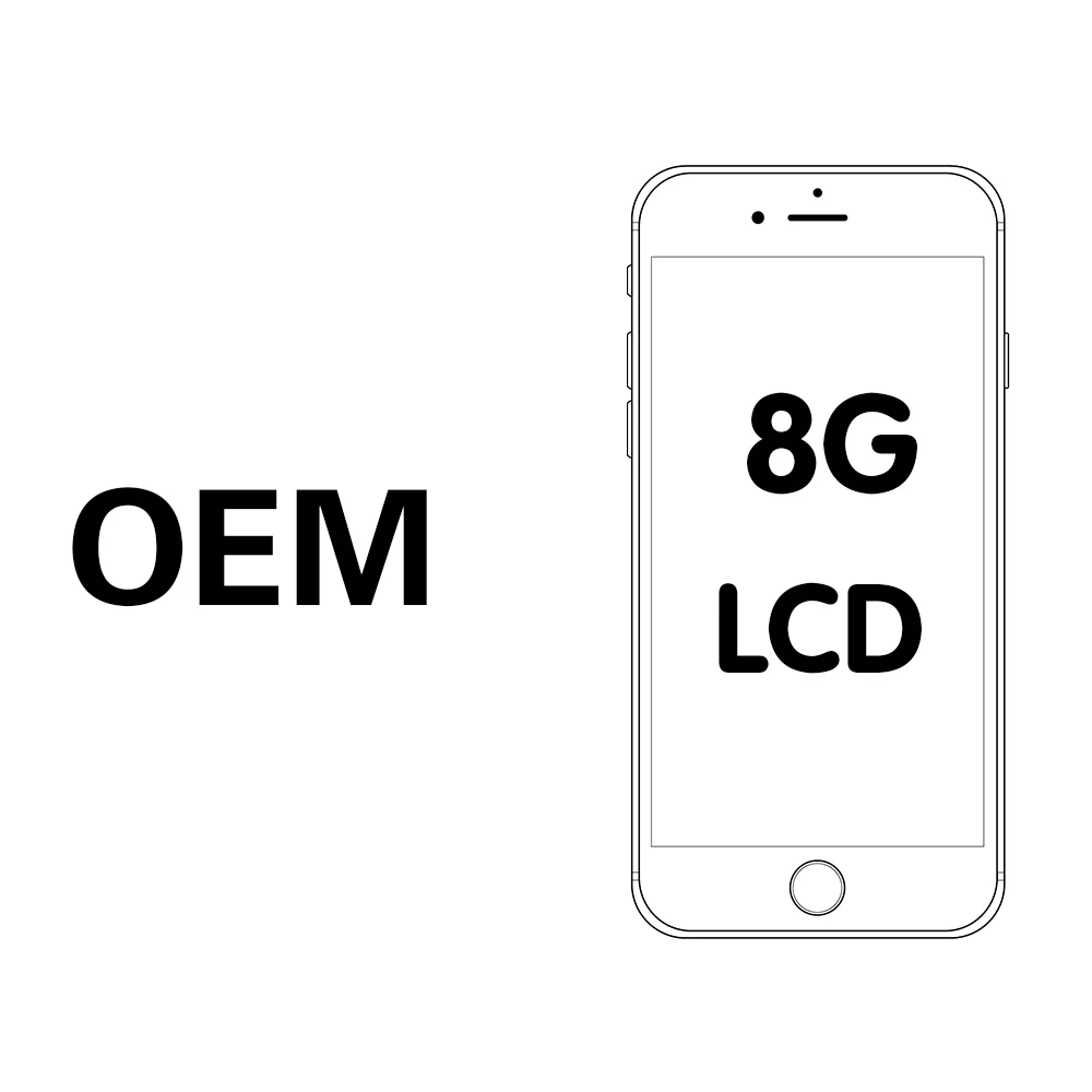

For iPhone 8 OEM LCD Quality Screen Replacement No Dead Pixel Guarantee Display Tempered Glass&Tool