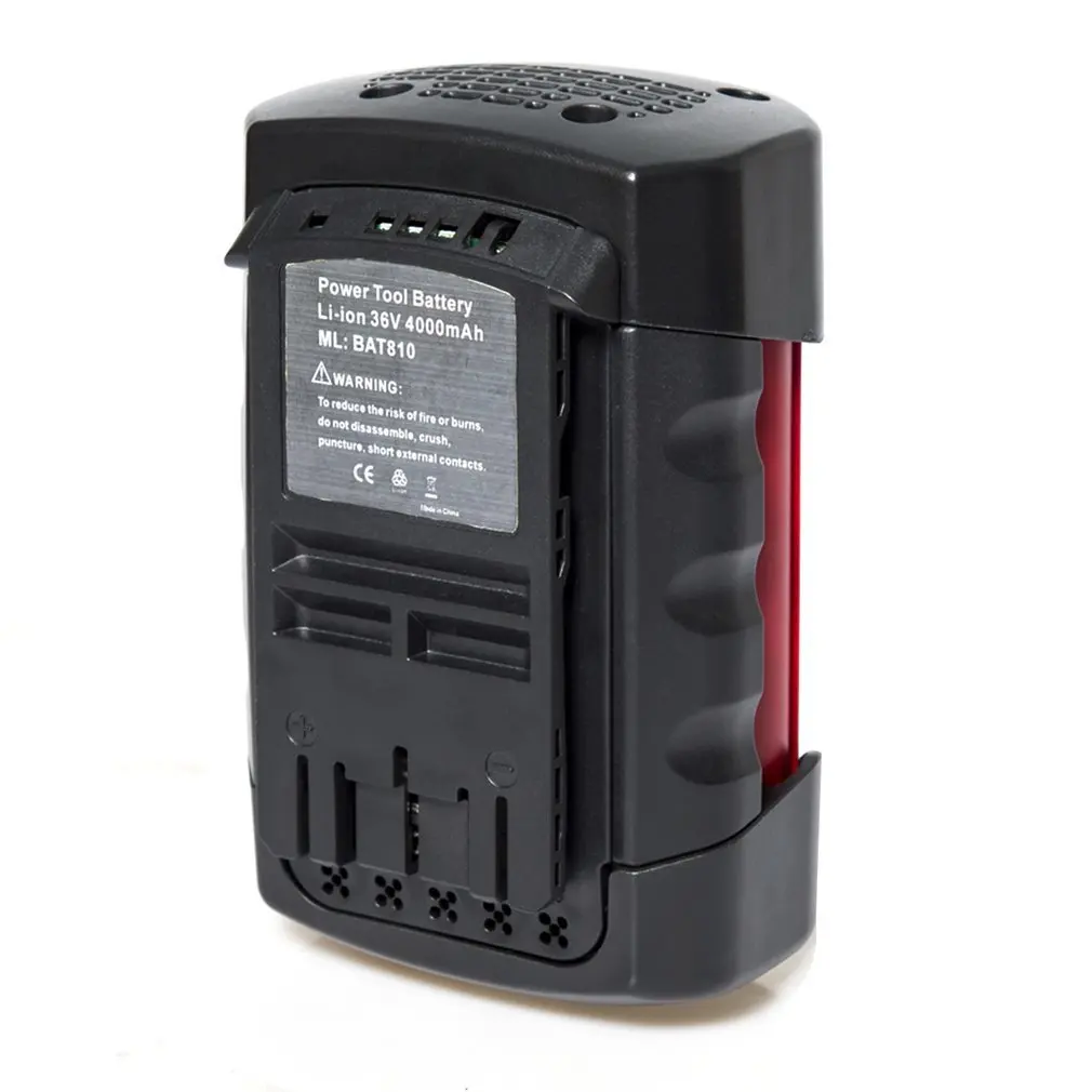 

BAT810 Rechargeable Power Tool Battery 36V 4000mAh Li-ion Battery Replacement Compatible For Bosch Series Machine