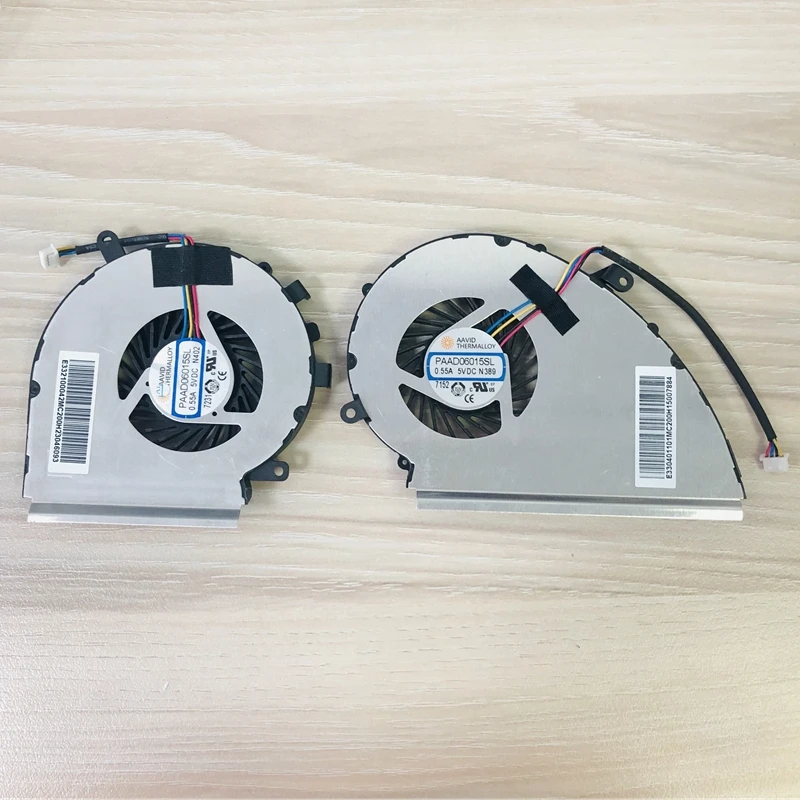 Новый оригинальный ноутбук Процессор GPU вентилятор охлаждения для MSI GE72VR GP72MVR 6RF MS