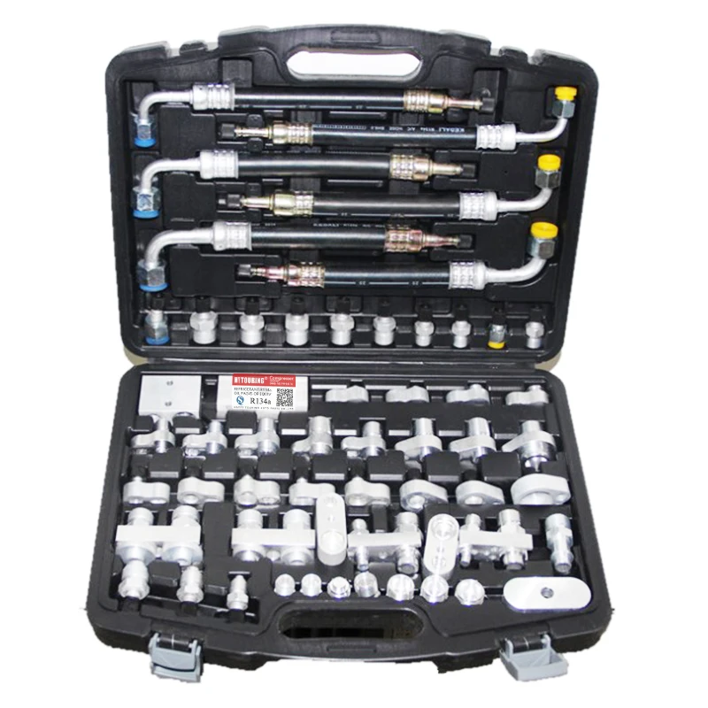 US $58.80 Auto Car Ac Air Conditioning Leak Detector Leak Detection Tools For Car Truck Excavator AC Compressor Condenser