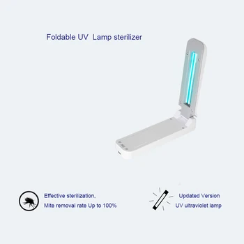 

Handheld UVC Disinfection Lamp 3W UV Sterilization Lamp Folding Ultraviolet Disinfection Light Travel Sterilizing Lights