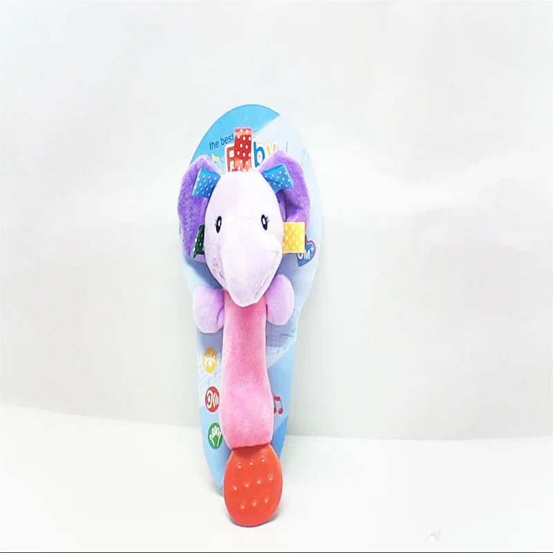 

Animal Modeling with Teether BB Device Hand Rattle Baby Toys O Hand Toy Car chuang gua jian Toy