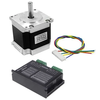 

Nema 23 23HS5628 Stepper Motor 57 Motor 2.8A with DM542 4.2A Motor Driver NEMA17 23 for CNC and 3D Printer