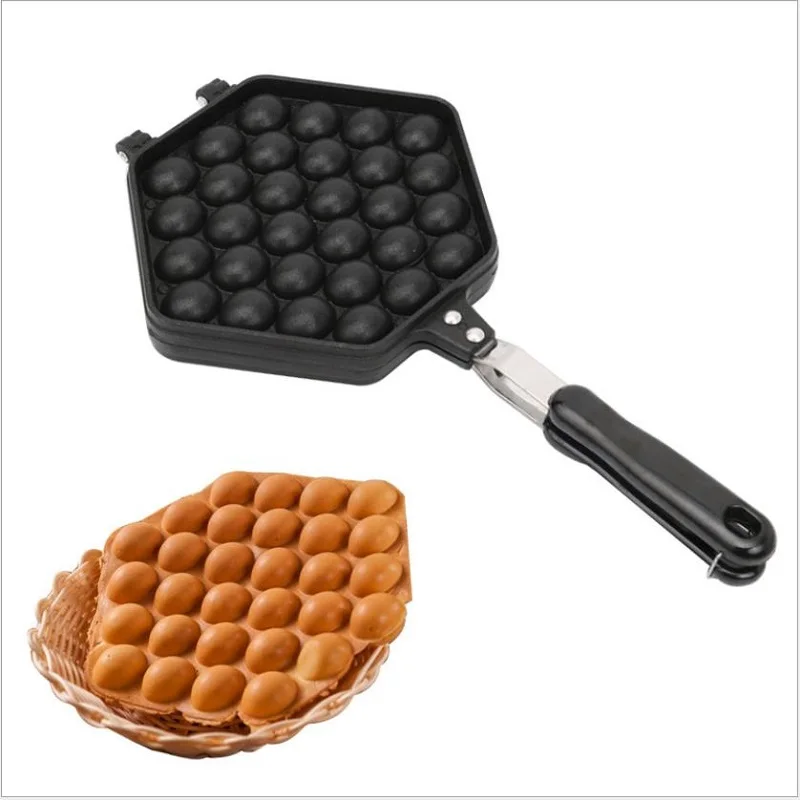 Hong kong eggettes waffle maker molde doméstico