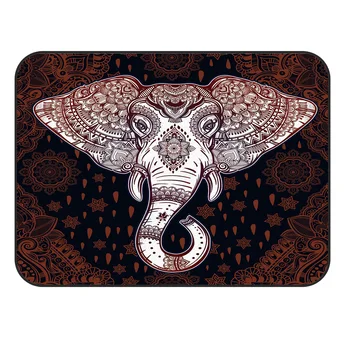 

CHARMHOME Soft Carpet Anti-slip Rug Africa Indian Elephant Carpet for Living Room Bedroom Mat Home Decoration Accessories