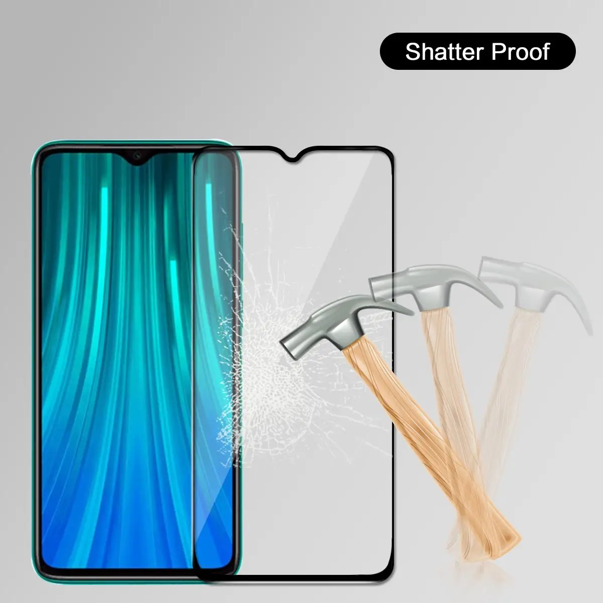 2 шт 9D полное покрытие из закаленного стекла для Xiaomi Redmi Note 8T Защитное стекло для экрана для Redmi Note 8T защитное стекло