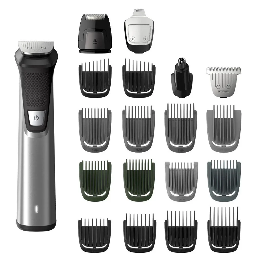 Philips 100% оригинальная MG7750/49 электробритва Norelco Series 7000 многоцелевой триммер Бритва