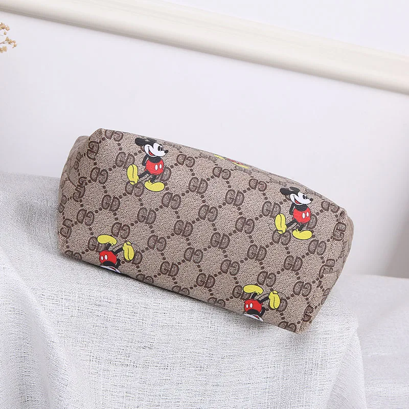Сумка disney для девочек с рисунком Микки и Минни Маус, женская сумка через плечо, водонепроницаемая сумка для путешествий, вместительная сумка Iarge