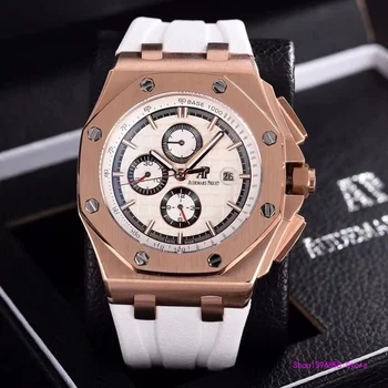 

Audemars- Piguet- new watch men's skeleton automatic mechanical AAA watch gold skeleton retro men's women watch men's watch 3121